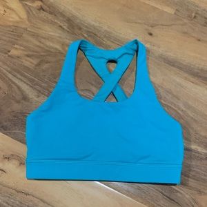 Lululemon Athletica Teal Sportsbra, Size 02 (xs)